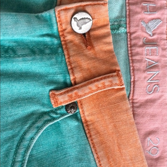 Colour-block MiH jeans - Picture 5 of 7